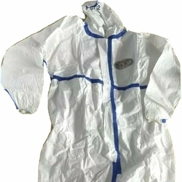 Enviroguard CoverallHood PPE XL Viroguard Qty 10 - Picture 2 of 13